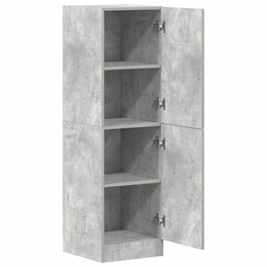 Ντουλάπι κουζίνας Σκυρόδεμα Γκρι 38x41,5x131,5 cm