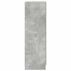 Ντουλάπι κουζίνας Σκυρόδεμα Γκρι 38x41,5x131,5 cm