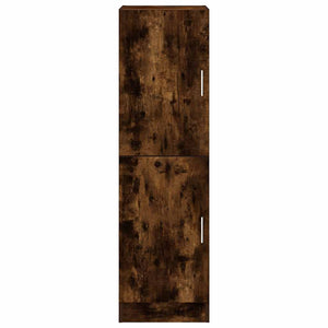 Ντουλάπι Κουζίνας Καπνιστή Δρυς 38x41,5x131,5 εκ. Επεξεργ. Ξύλο