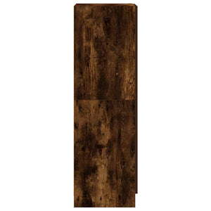 Ντουλάπι Κουζίνας Καπνιστή Δρυς 38x41,5x131,5 εκ. Επεξεργ. Ξύλο