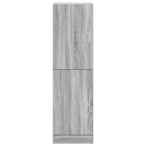 Ντουλάπι Κουζίνας Γκρι sonoma 38x41,5x131,5 εκ. Επεξεργ. Ξύλο