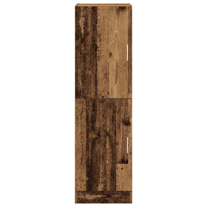 Ντουλάπι Κουζίνας Όψη Παλαιού Ξύλου 38x41,5x131,5εκ. Επεξ. Ξύλο