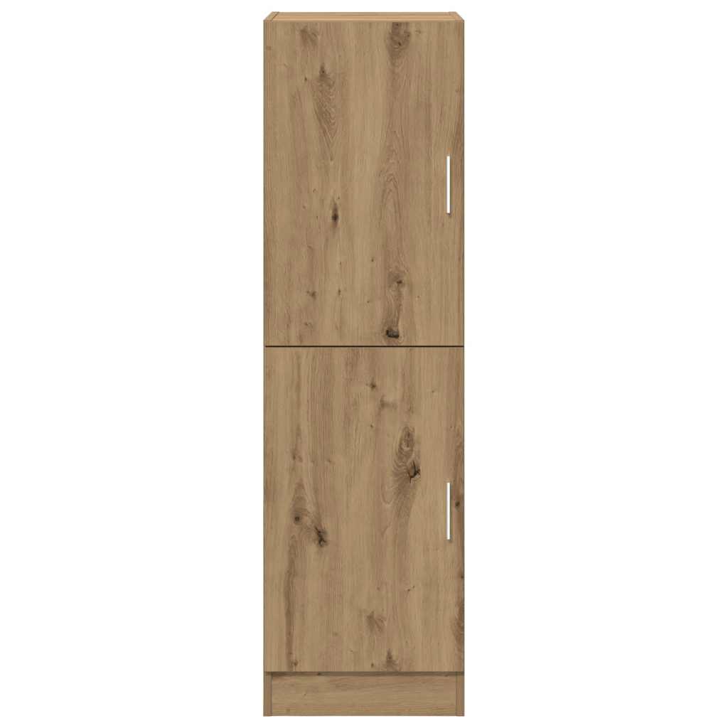 Ντουλάπι Κουζίνας Αρτισιανή Δρυς 38x41,5x131,5 εκ. Επεξεργ.Ξύλο - Pakobazaar