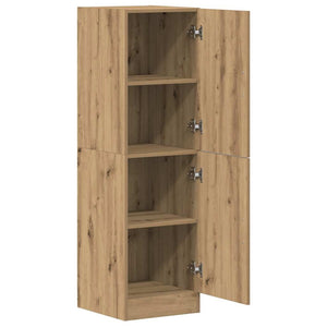 Ντουλάπι Κουζίνας Αρτισιανή Δρυς 38x41,5x131,5 εκ. Επεξεργ.Ξύλο - Pakobazaar