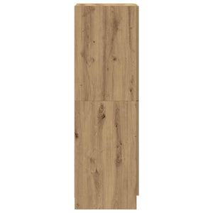Ντουλάπι Κουζίνας Αρτισιανή Δρυς 38x41,5x131,5 εκ. Επεξεργ.Ξύλο - Pakobazaar