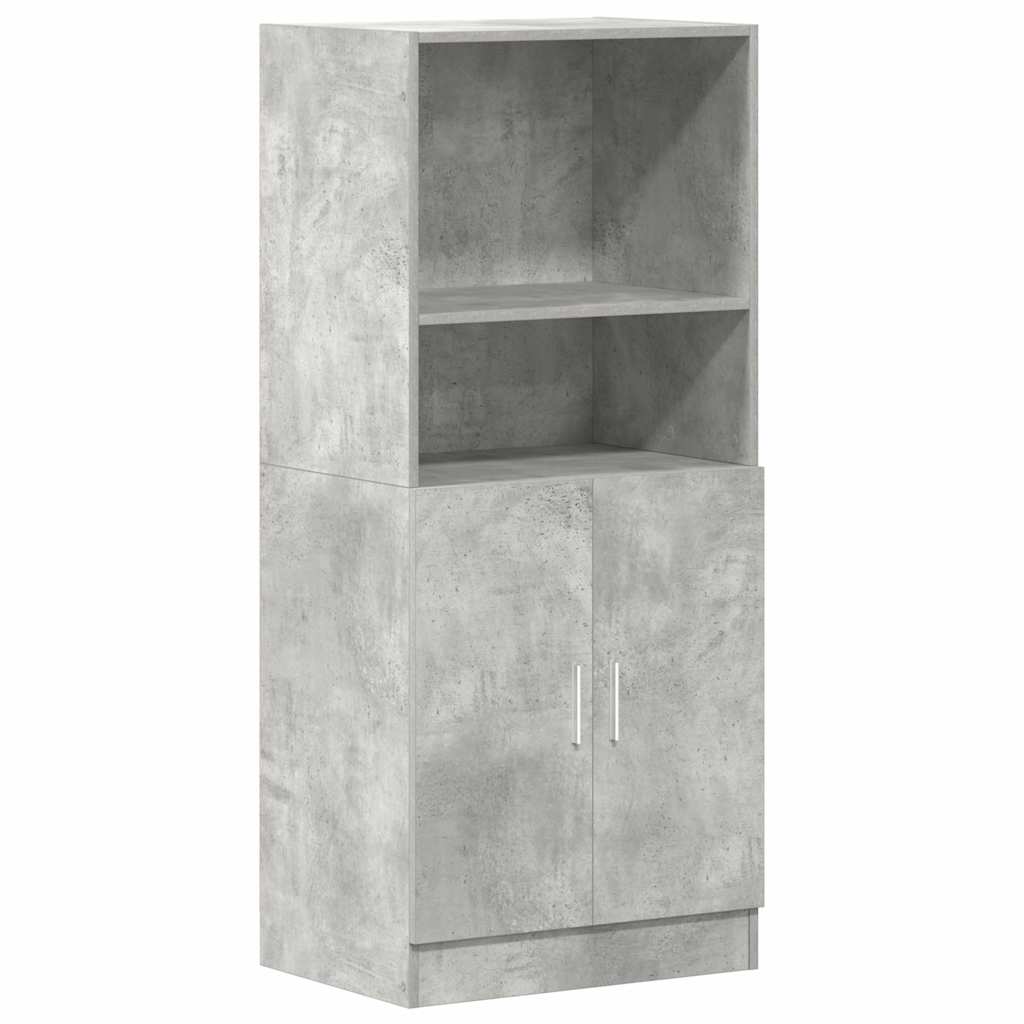 Ντουλάπι κουζίνας σκυρόδεμα γκρι 57x41,5x131,5 cm