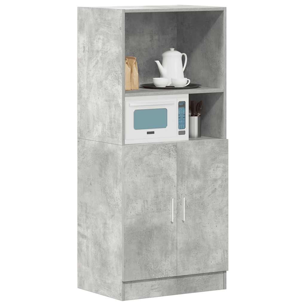 Ντουλάπι κουζίνας σκυρόδεμα γκρι 57x41,5x131,5 cm