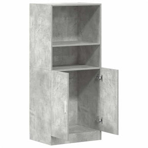 Ντουλάπι κουζίνας σκυρόδεμα γκρι 57x41,5x131,5 cm