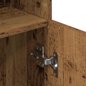 Ντουλάπι Κουζίνας Όψη Παλαιού Ξύλου 57x41,5x131,5εκ. Επεξ. Ξύλο