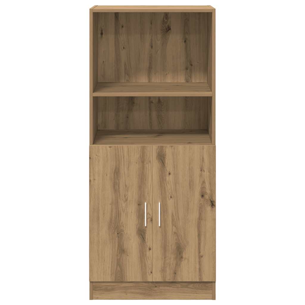 Ντουλάπι Κουζίνας Αρτισιανή Δρυς 57x41,5x131,5 εκ. Επεξεργ.Ξύλο