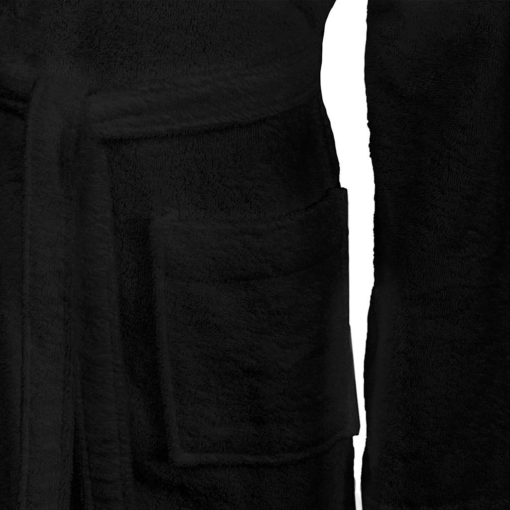 Μπουρνούζι KINN Μαύρο M Βαμβάκι