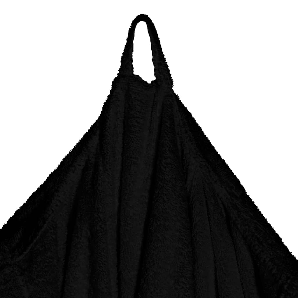 Μπουρνούζι KINN Μαύρο XXL Βαμβάκι