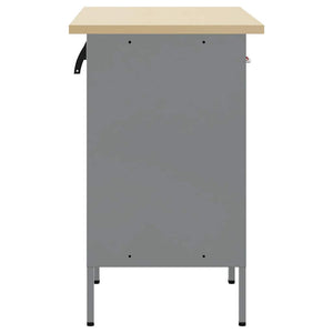 Ντουλάπα Εργασίας 2 pcs Κόκκινο και Γκρι 100 x 55 x 85 εκ. - Pakobazaar