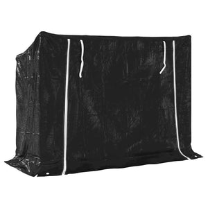 Ράφι για καυσόξυλα με κάλυμμα βροχής 151x60,5x110,5 εκ.