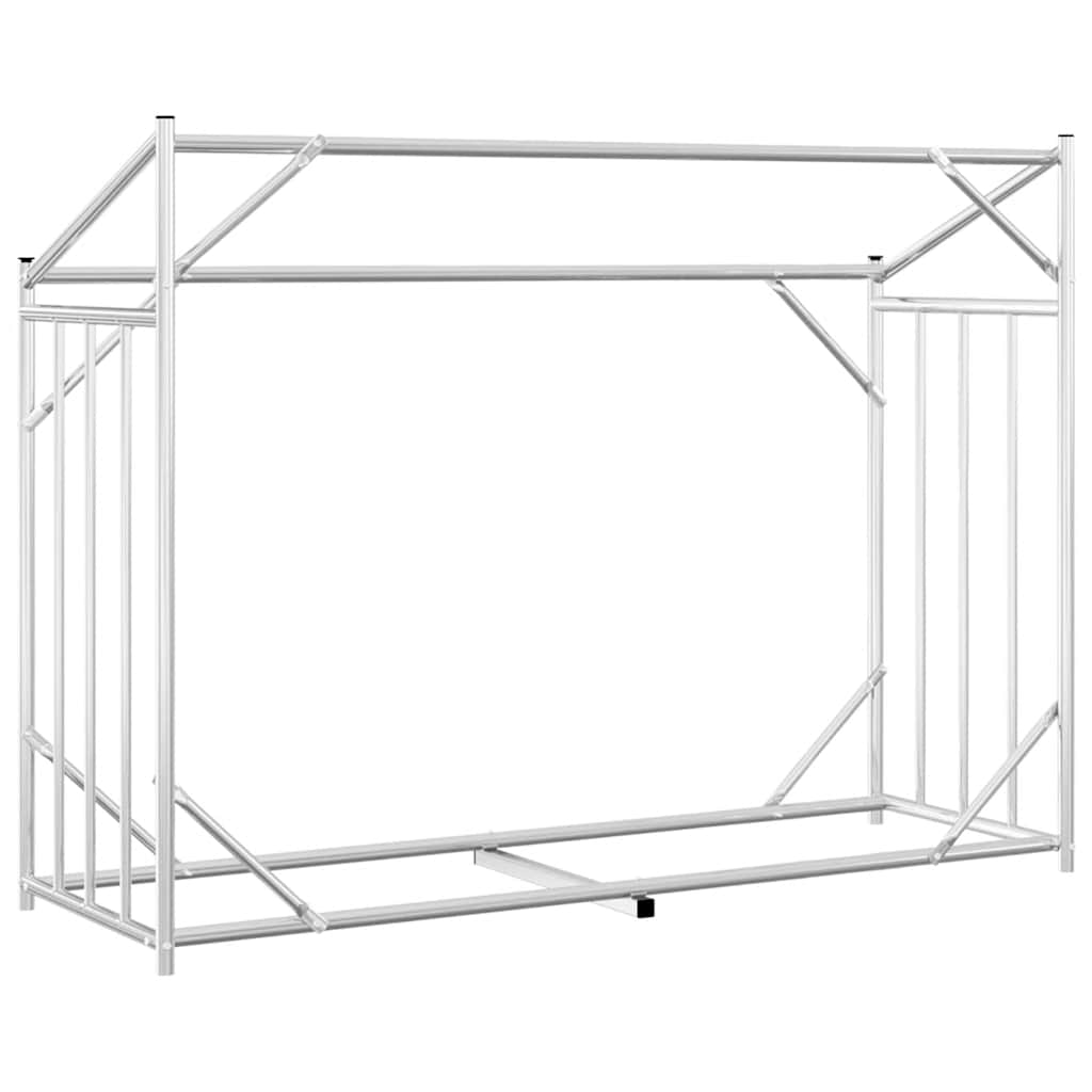 Ράφι για καυσόξυλα με κάλυμμα βροχής 151x60,5x110,5 εκ.