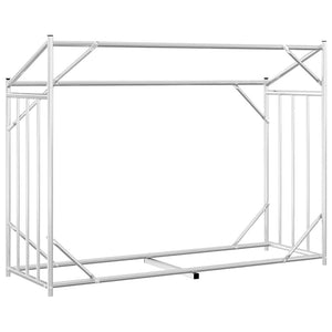 Ράφι για καυσόξυλα με κάλυμμα βροχής 151x60,5x110,5 εκ.