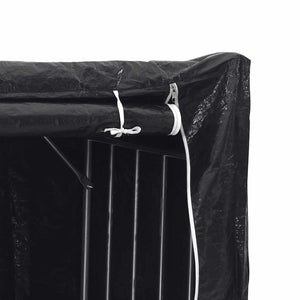 Ράφι για καυσόξυλα με κάλυμμα βροχής 151x60,5x110,5 εκ.