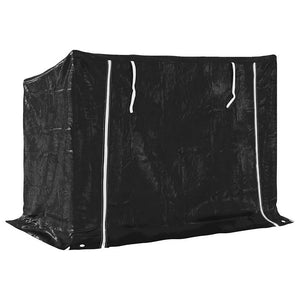 Ράφι για καυσόξυλα με κάλυμμα βροχής 151x80,5x110,5 εκ. - Pakobazaar
