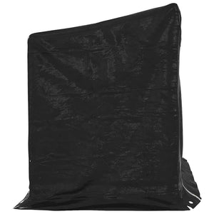 Ράφι για καυσόξυλα με κάλυμμα βροχής 151x80,5x110,5 εκ. - Pakobazaar