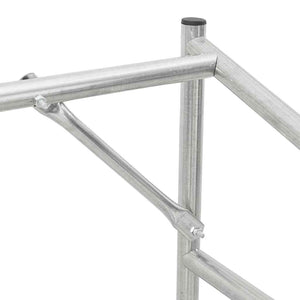 Ράφι για καυσόξυλα με κάλυμμα βροχής 200,5x41x110,5 εκ. - Pakobazaar
