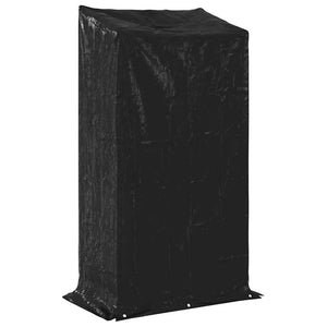 Ράφι για καυσόξυλα με κάλυμμα βροχής 100x60x200 εκ. - Pakobazaar
