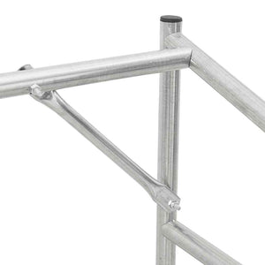 Ράφι για καυσόξυλα με κάλυμμα βροχής 100x60x200 εκ. - Pakobazaar
