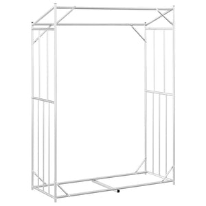 Ράφι για καυσόξυλα με κάλυμμα βροχής 150x60x200 εκ.