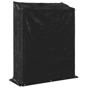 Ράφι για καυσόξυλα με κάλυμμα βροχής 150x60x200 εκ.