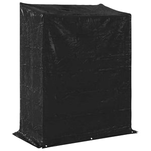 Ράφι για καυσόξυλα με κάλυμμα βροχής 150x80x200 εκ. - Pakobazaar