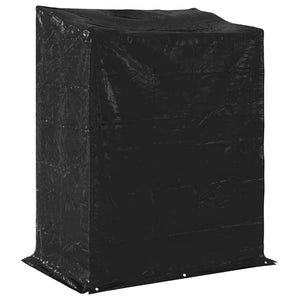 Ράφι για καυσόξυλα με κάλυμμα βροχής 150x100x200 εκ. - Pakobazaar