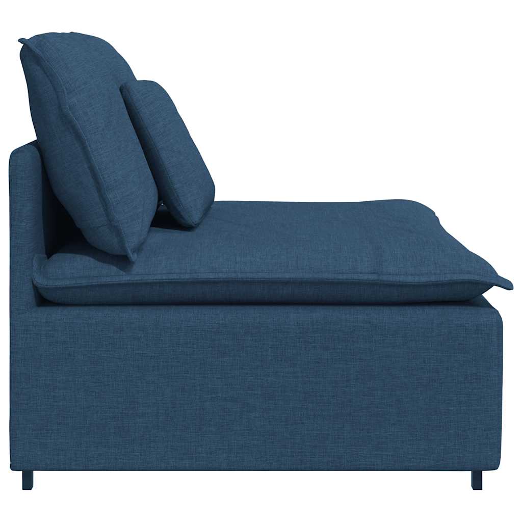 Κεντρικός Καναπές με Μαξιλάρια Μπλε 100 εκ. - Pakobazaar