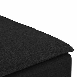 Υποπόδιο Καναπέ Μαύρο 100 x 100 x 48 εκ. - Pakobazaar