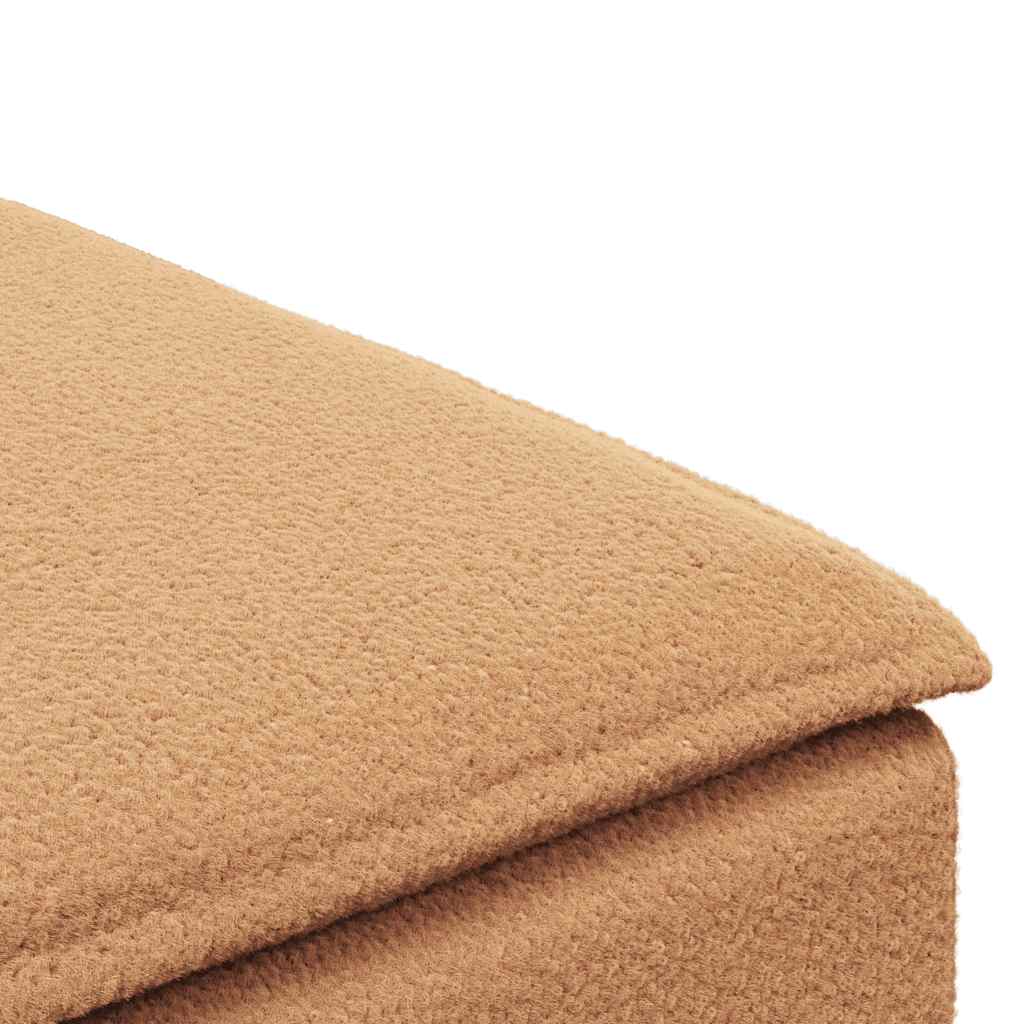 Υποπόδιο Καναπέ Μπεζ 100x100x48 εκ. - Pakobazaar