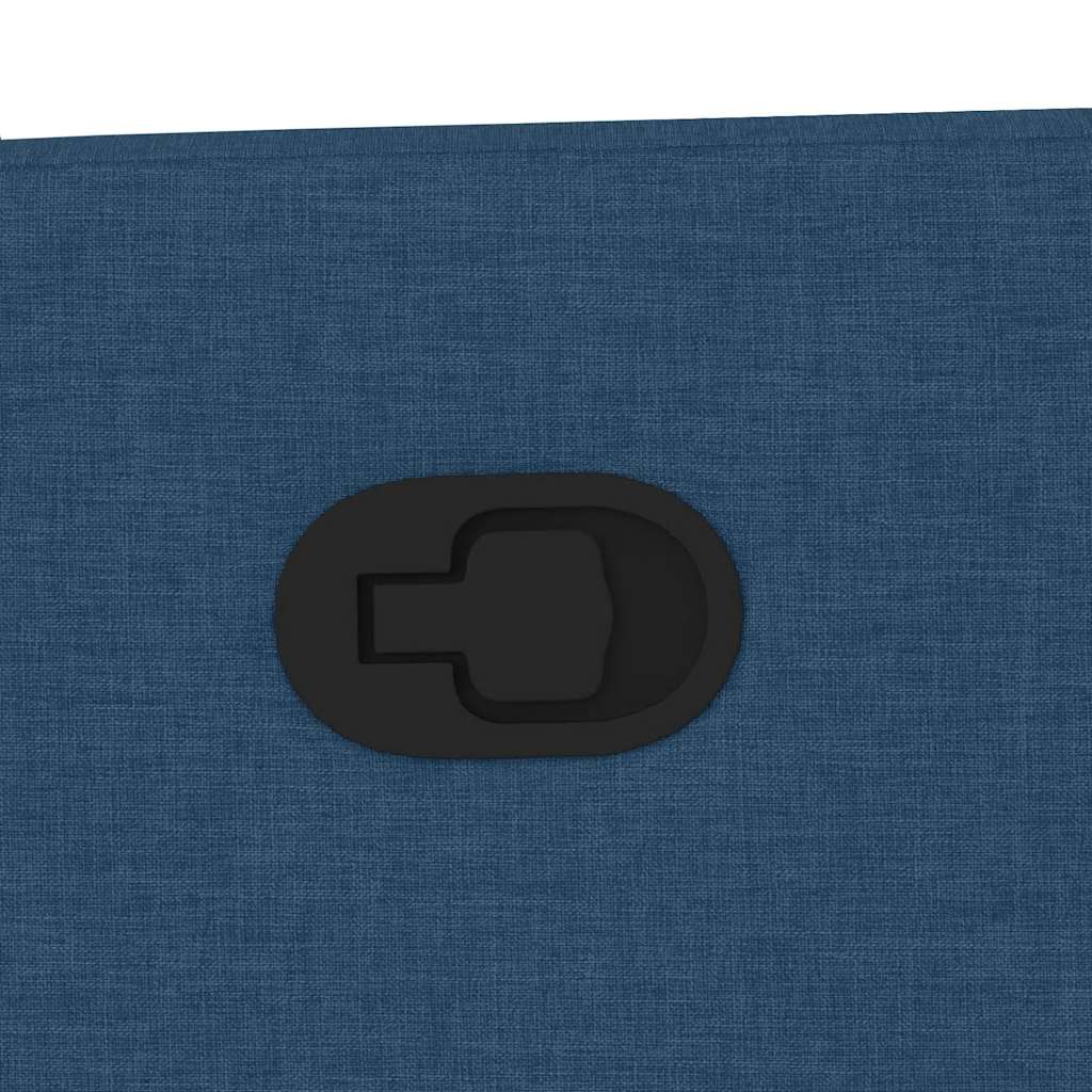 Πολυθρόνα Μασάζ Ανακλινόμενη Μπλε Υφασμάτινη - Pakobazaar