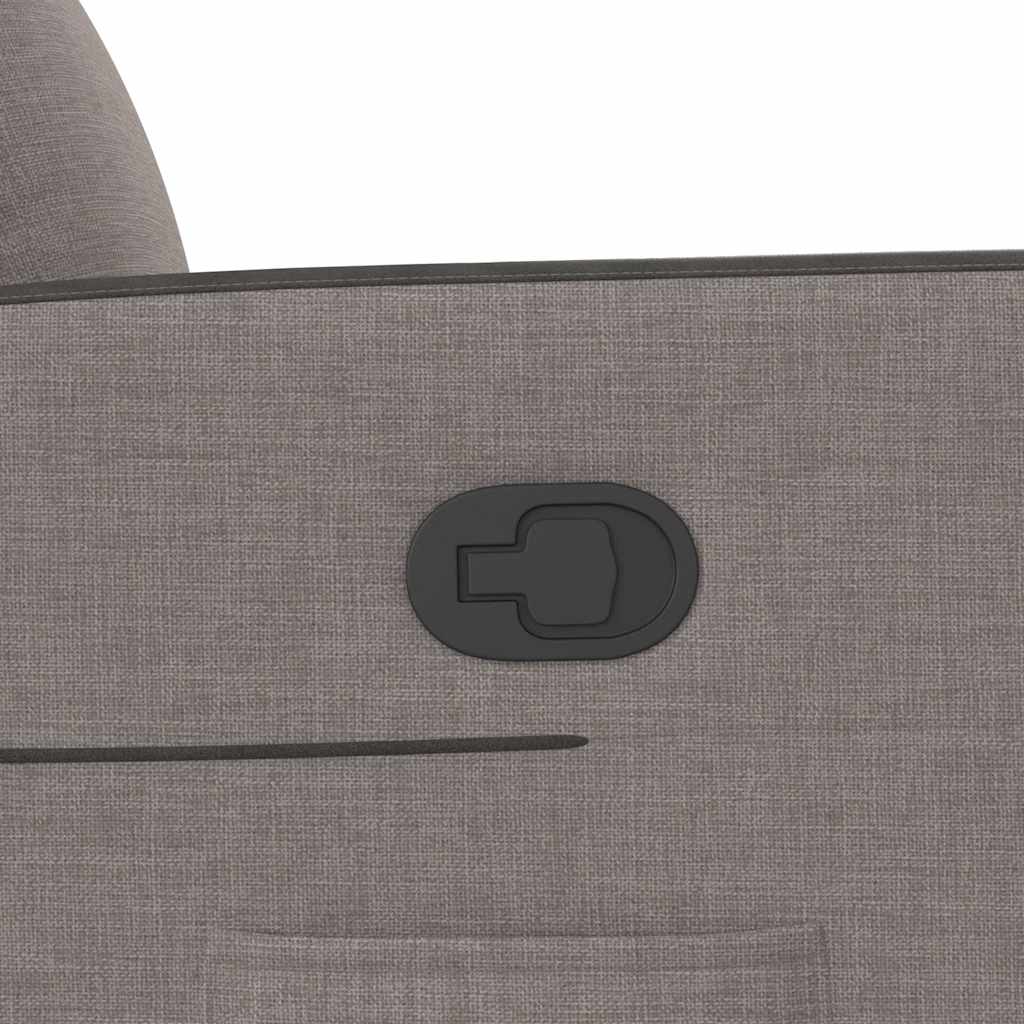 Πολυθρόνα Ανακλινόμενη Taupe Υφασμάτινη