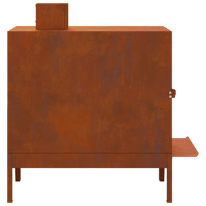 Σόμπα Κάμπινγκ 35x50x60 cm Χάλυβας Ο Κορτέν - Pakobazaar