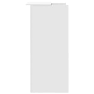 Γραφείο Υποδοχής Λευκό 55x50x103,5 εκ. από Τεχνητό Ξύλο - Pakobazaar