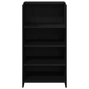 Γραφείο υποδοχής Μαύρο 55x50x103,5 cm Κατασκευασμένο ξύλο - Pakobazaar