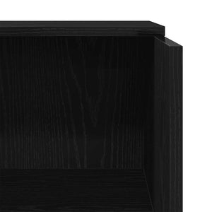 Γραφείο υποδοχής Μαύρο 55x50x103,5 cm Κατασκευασμένο ξύλο - Pakobazaar