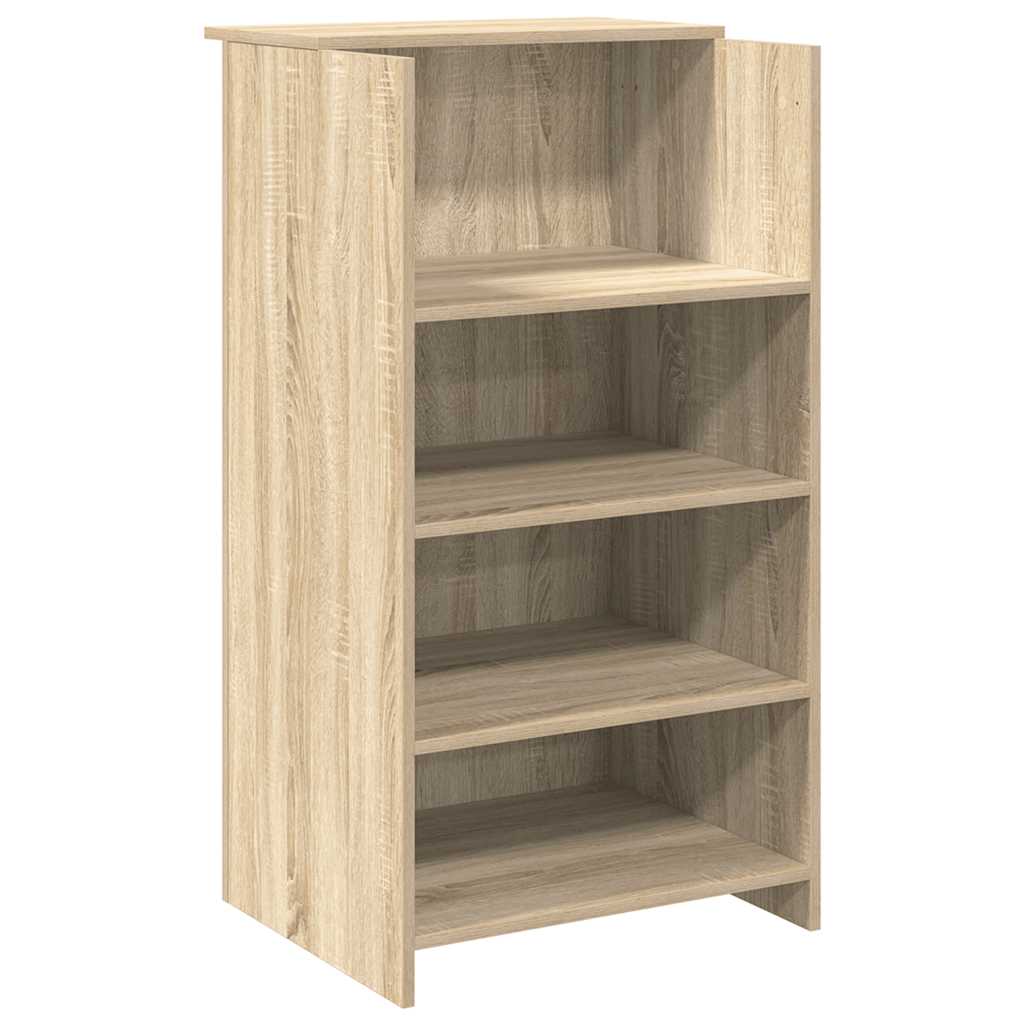 Γραφείο Υποδοχής από Ξύλο Sonoma Δρυς 55x50x103,5 εκ. από Τεχνητό Ξύλο - Pakobazaar