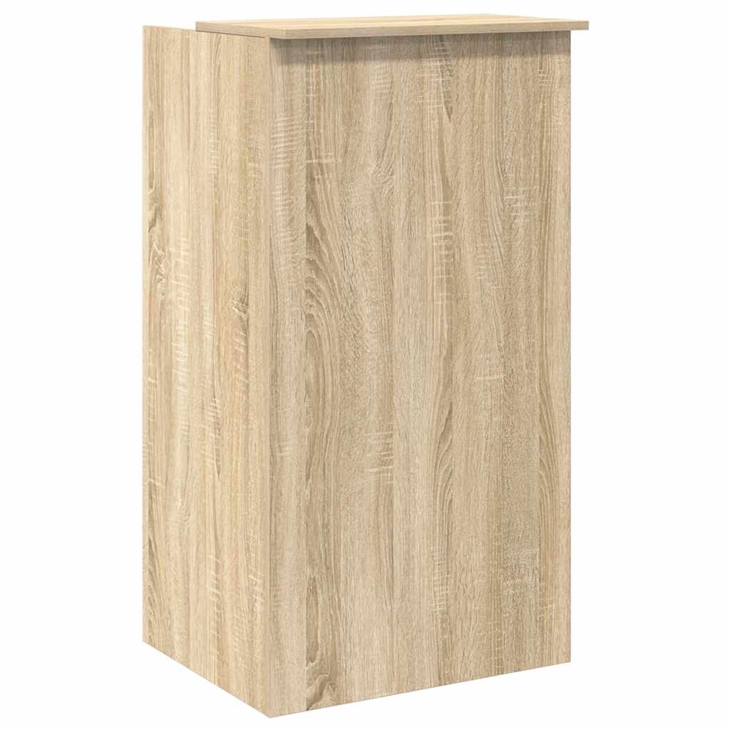 Γραφείο Υποδοχής από Ξύλο Sonoma Δρυς 55x50x103,5 εκ. από Τεχνητό Ξύλο - Pakobazaar