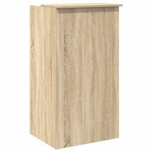 Γραφείο Υποδοχής από Ξύλο Sonoma Δρυς 55x50x103,5 εκ. από Τεχνητό Ξύλο - Pakobazaar
