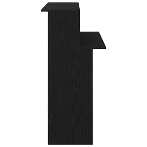 Γραφείο υποδοχής Μαύρο 100x50x103,5 cm Κατασκευασμένο ξύλο - Pakobazaar