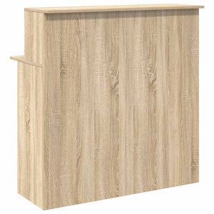 Γραφείο Υποδοχής από Ξύλο Sonoma Δρυς 100x50x103,5 εκ. από Τεχνητό Ξύλο - Pakobazaar
