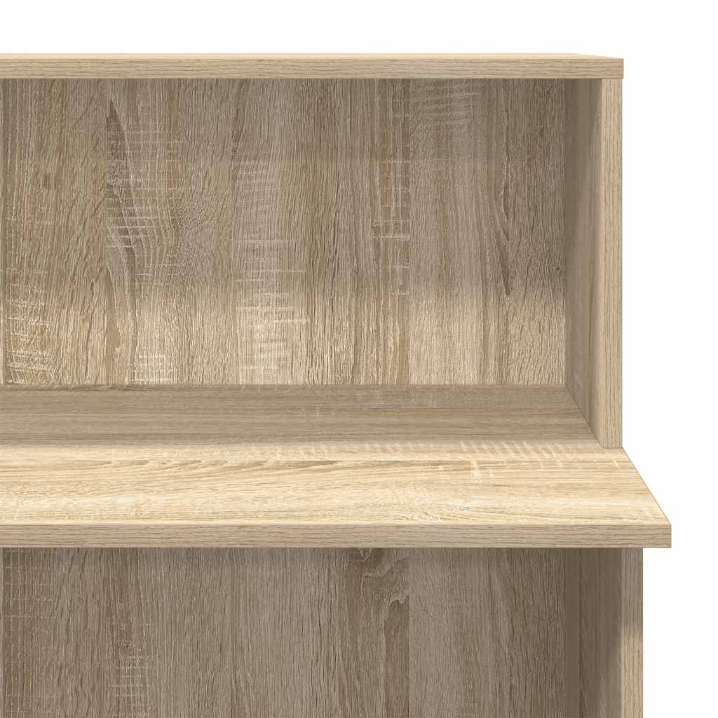 Γραφείο Υποδοχής από Ξύλο Sonoma Δρυς 100x50x103,5 εκ. από Τεχνητό Ξύλο - Pakobazaar
