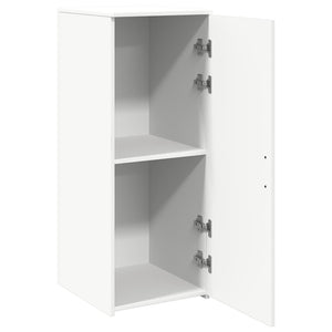 Ντουλάπι Αποθήκευσης Λευκό 40x45x103,5 εκ. από Τεχνητό Ξύλο - Pakobazaar