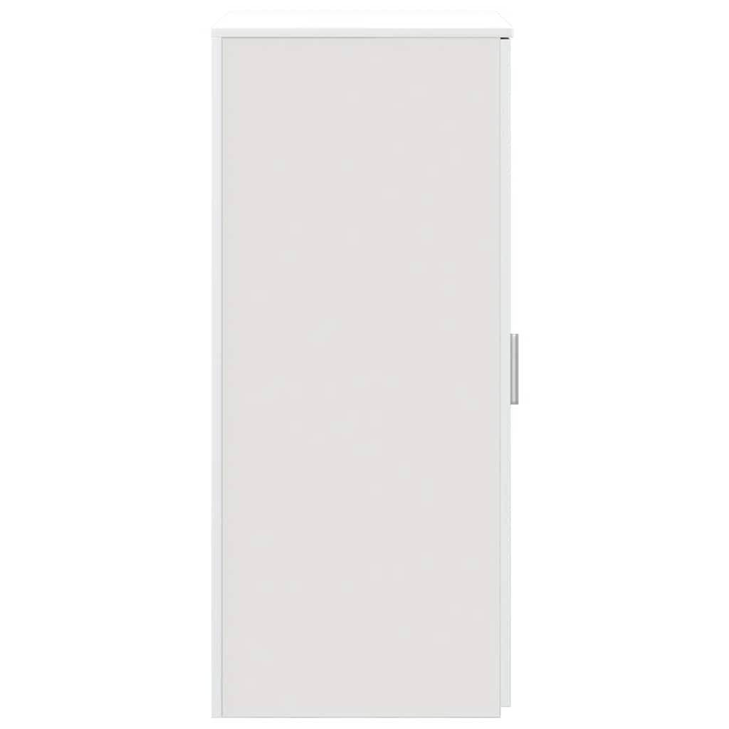 ντουλάπι αποθήκευσης  Λευκό 50x45x103,5 cm Κατασκευασμένο ξύλο - Pakobazaar