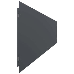 Περίγραμμα γκαζόν 10 τμχ. 15 x 103 cm Κρύα έλαση από χάλυβα
