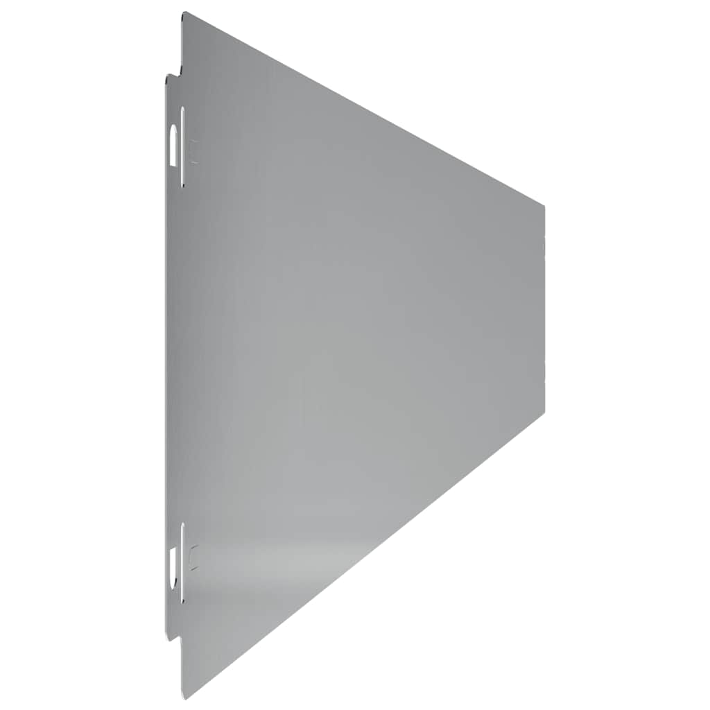 Περιφράξεις γκαζόν 50 τεμάχια 15x103 cm από γαλβανισμένο χάλυβα