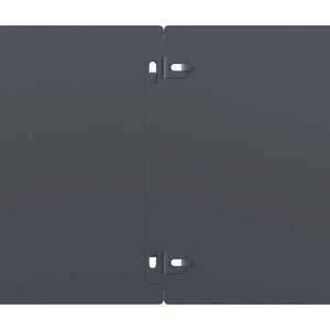 Περίγραμμα γκαζόν 10 τμχ. 20 x 103 cm Κρύα έλαση από χάλυβα